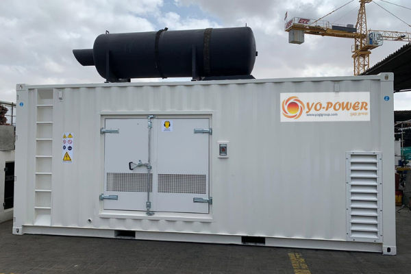800 kva Container from yopower Dubai