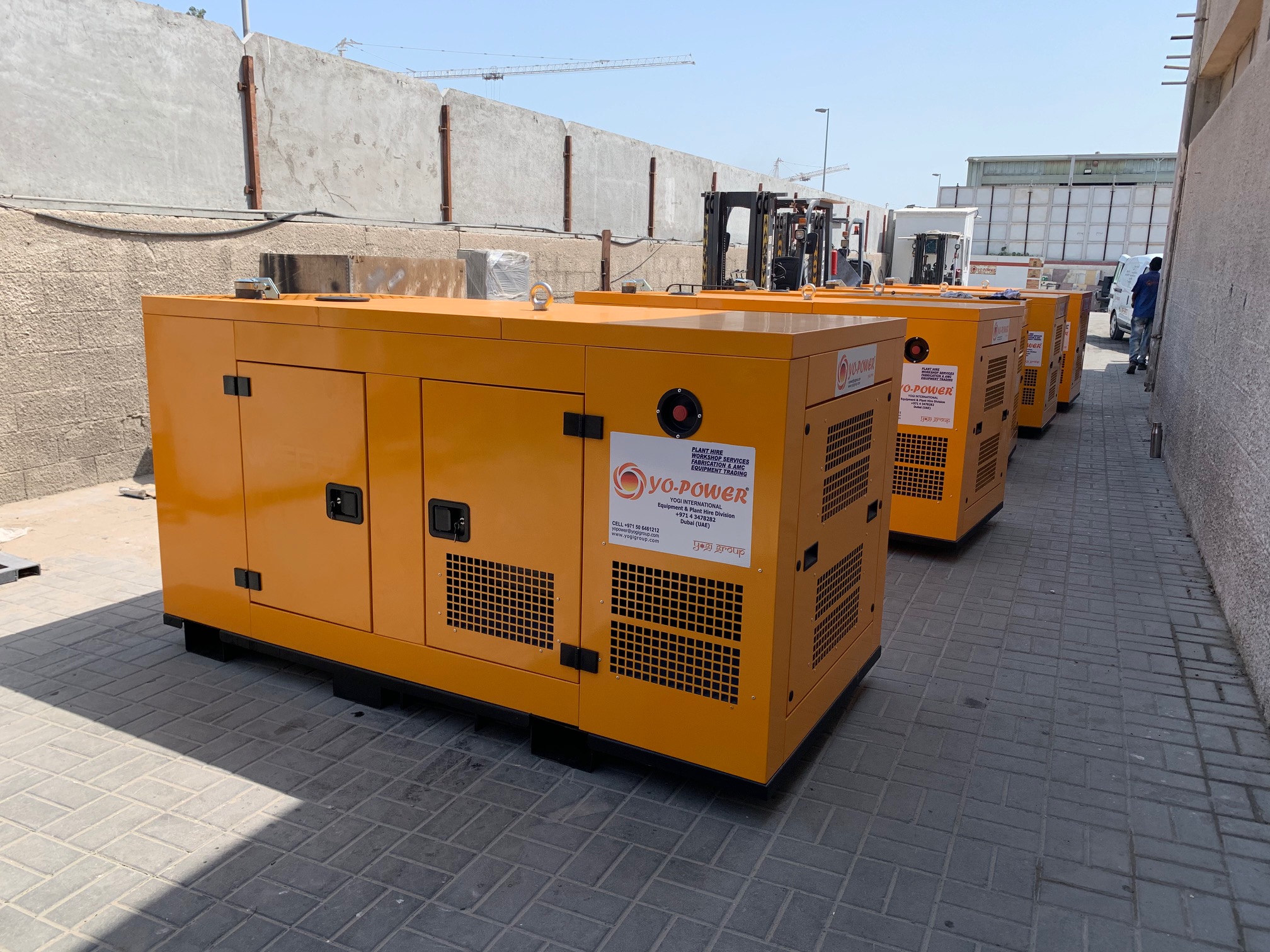 Yopower Diesel Generator delivery Dubai