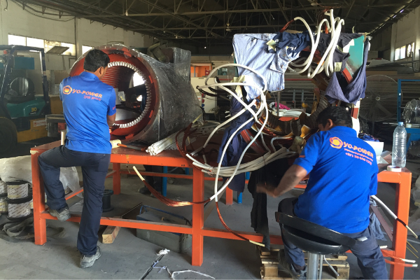 yopower working on Electrical Motor & Alternator Rewinding in united arab emirates